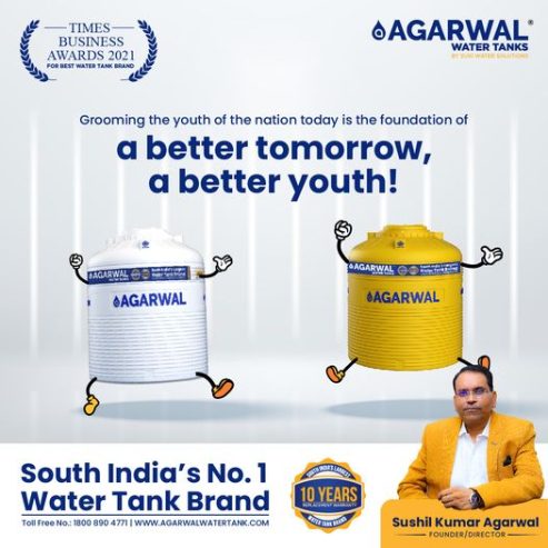 3 Layer Water Tank | Hyderabad, Telangana | Water Tank Price