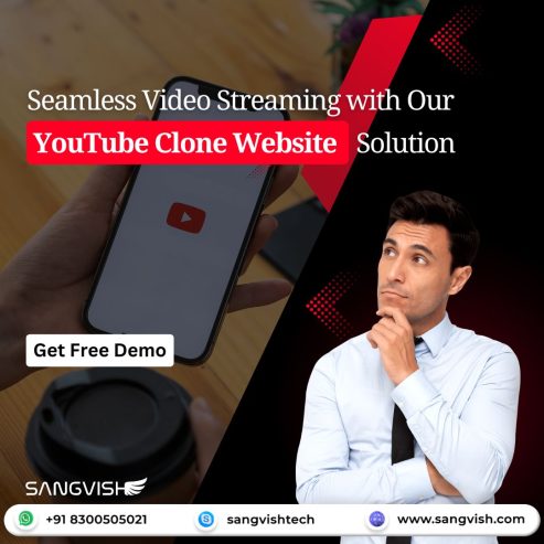 Seamless Video Streaming with Our YouTube Clone Website Solution