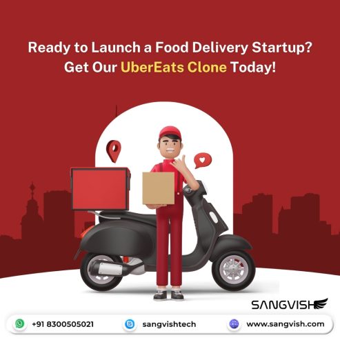 Ready to Launch a Food Delivery Startup? Get Our UberEats Clone Today!