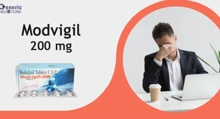 Modvigil 200 Australia helps to improve mood and give a motivating boost