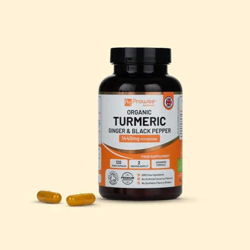 Organic Turmeric Capsules – Boost Your Health Naturally!