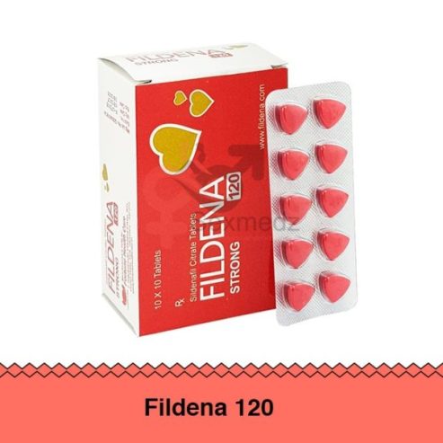 Fildena 120mg is the most common pill for ED treatment