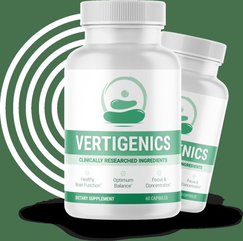 Vertigenics Relief Brain-Supporting Formula for Dizziness, Balance, and Inner Ear Wellness