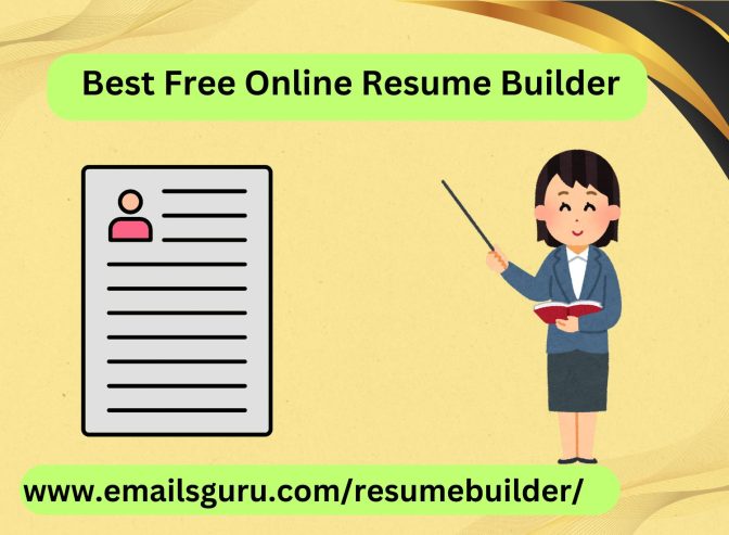 Must Have Online Resume Builder For Job Seeker