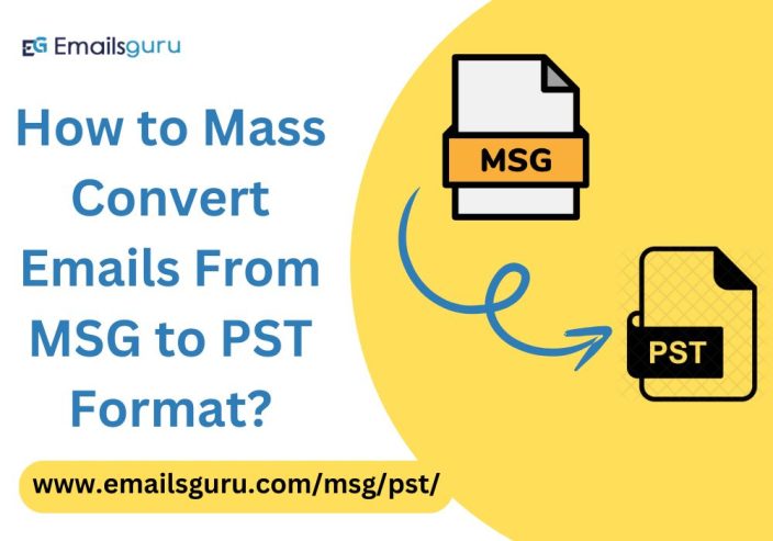 EmailsGuru MSG to PST Converter