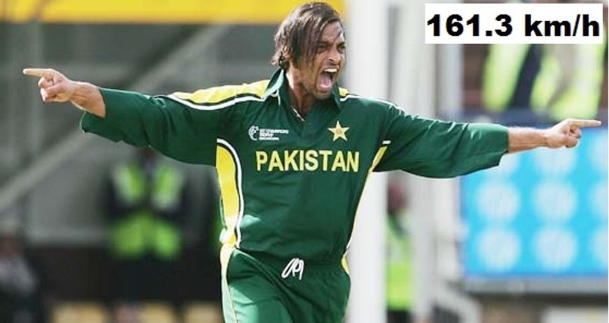 Shoaib Akhtar’s Unbelievable 161.3 km/h: The Fastest Ball in Cricket History